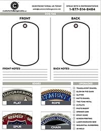Challenge Coin Design Template