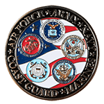 College Manhattan Student Veterans Challenge Coin