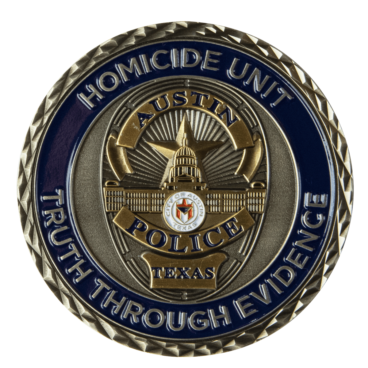 Austin Texas Homicide Challenge Coin
