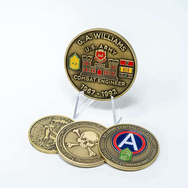 Antique Brass Coin Plating