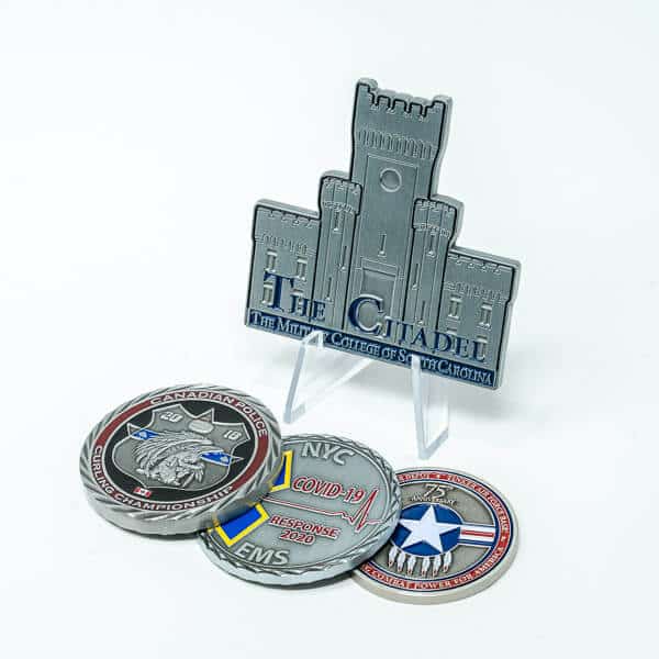 Antique Silver Coin Plating