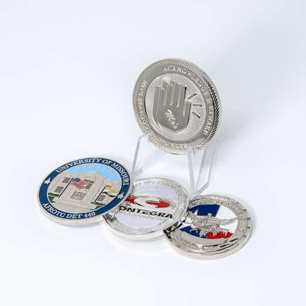 Polished Nickel Coin Plating