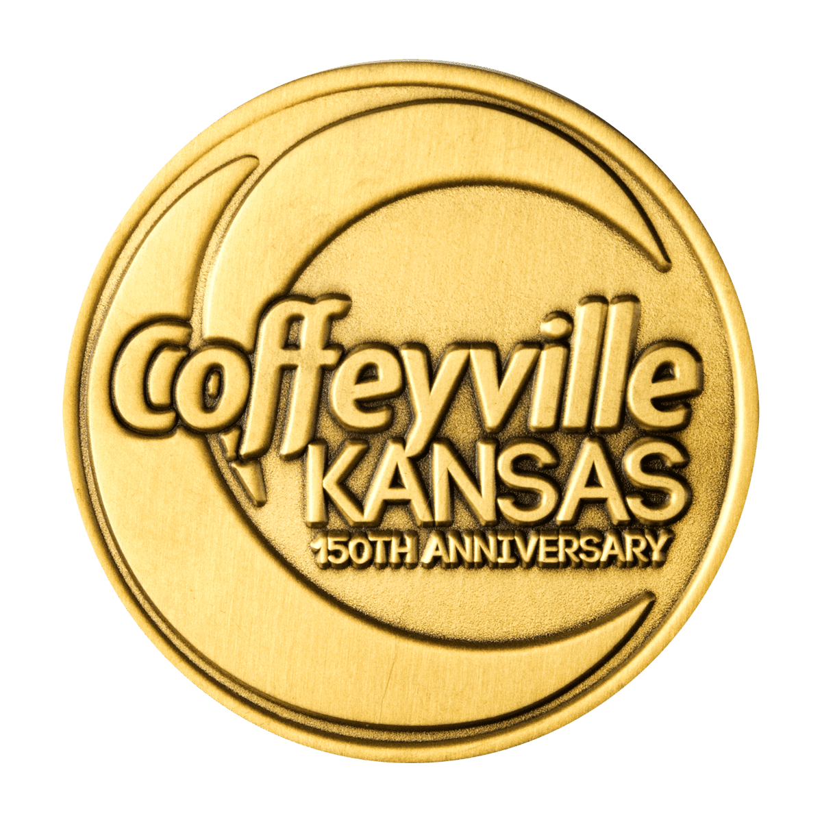 City of Coffeyville Kansas 150th Anniversary Coin