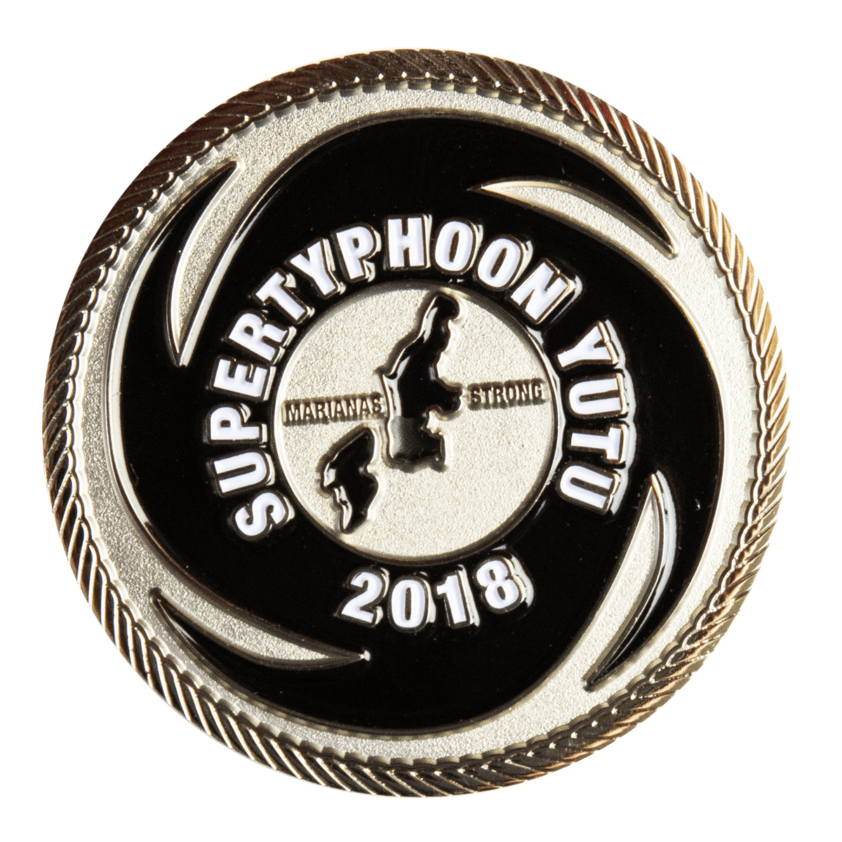 Super Typhoon YUTU Appreciation Coin