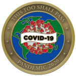 Covid-19 Challenge Coin - Anoka - Back