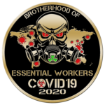 Covid-19 Challenge Coin - Brotherhood - Front