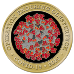 Covid-19 Challenge Coin - Clusterf - Front