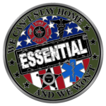 Covid-19 Essential Challenge Coin - Essential - Back