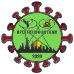 Covid-19 Challenge Coin - Gotham - Back