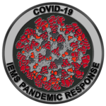 Covid-19 Medical Challenge Coin - Iems - Front