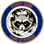 Covid Challenge Coin - Task Force 5 - Back