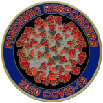 Covid Challenge Coin - Task Force 5 - Front
